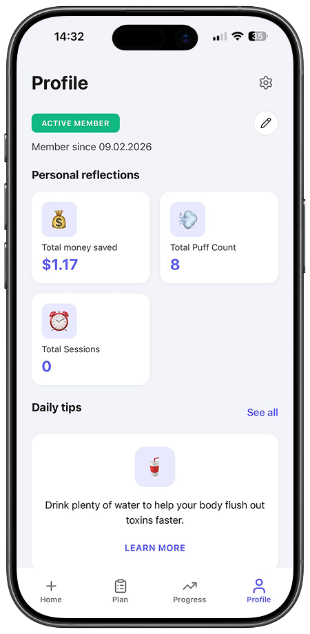 Weight and progress tracking
